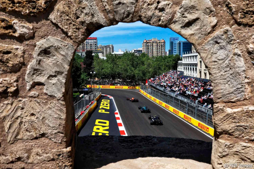Azerbaijan Grand Prix city's historic center