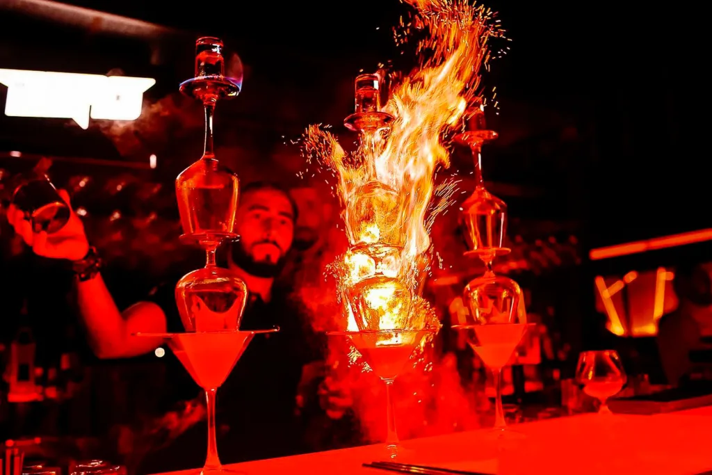 Baku City Circuit champagne bars