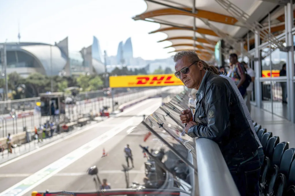 Baku City Circuit paddock view