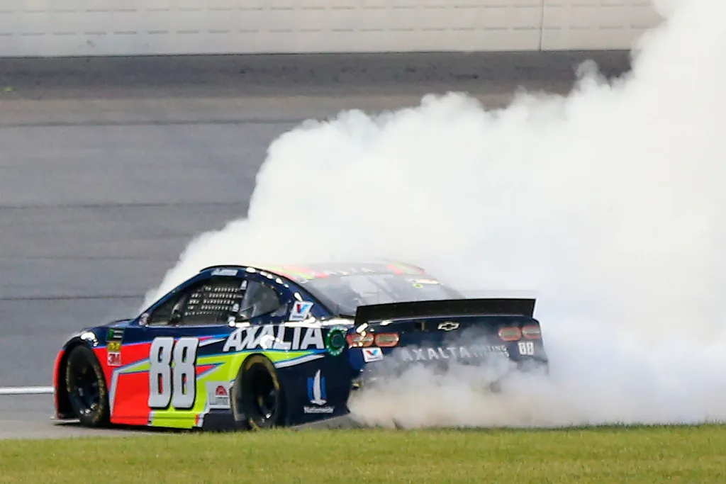 Alex Bowman at Chicagoland Speedway
