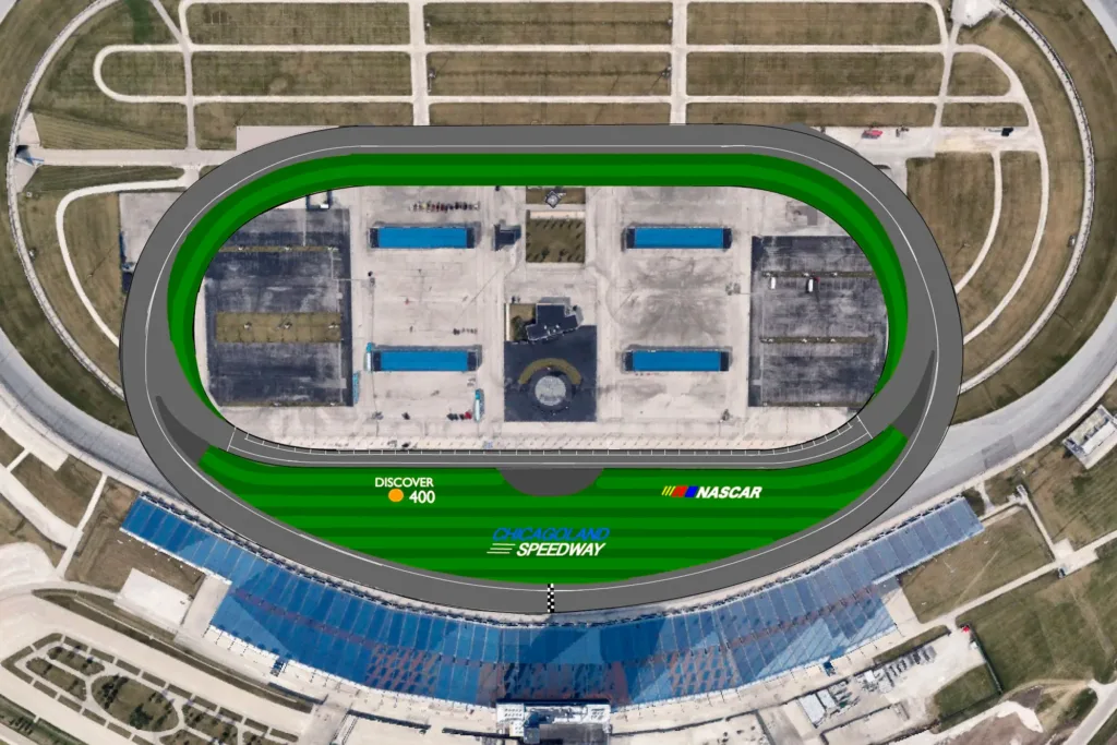 Chicagoland Speedway configuration