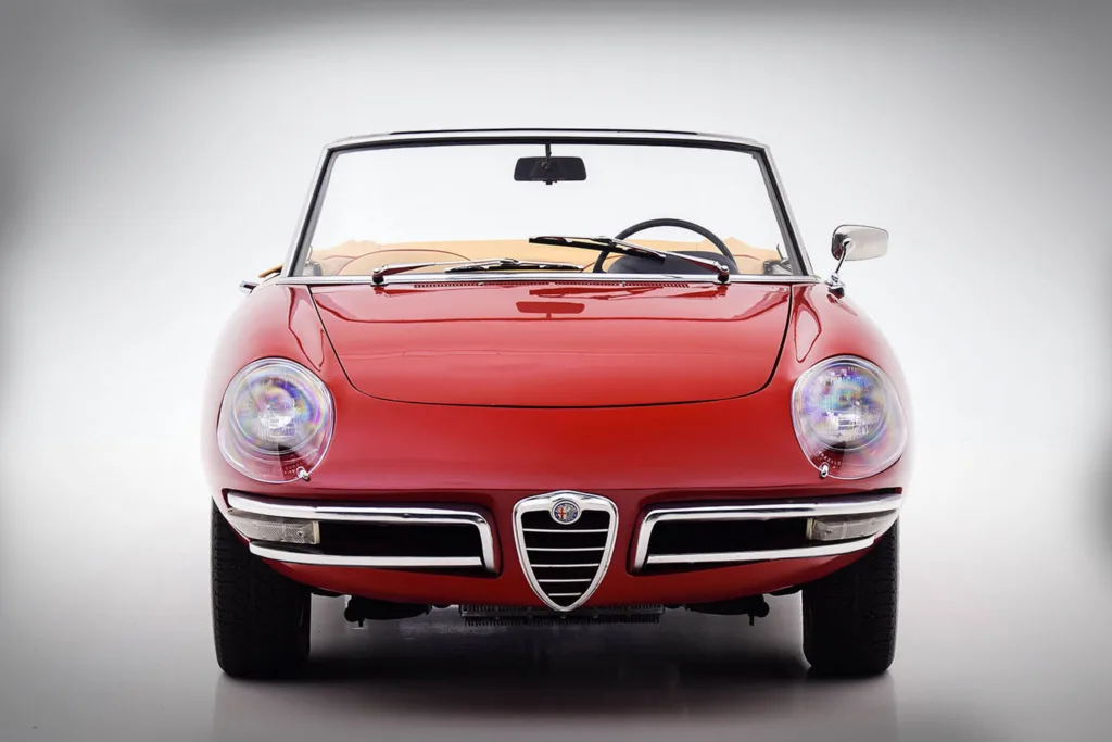 Alfa Romeo Spider 1600 Duetto - 1966 head lights