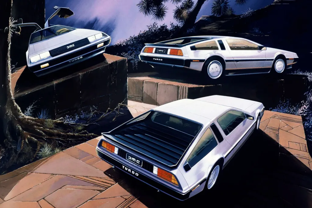 ItalDesign DeLorean DMC-12 sketch
