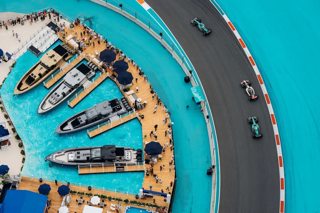 Miami F1 Grand Prix Yacht Club