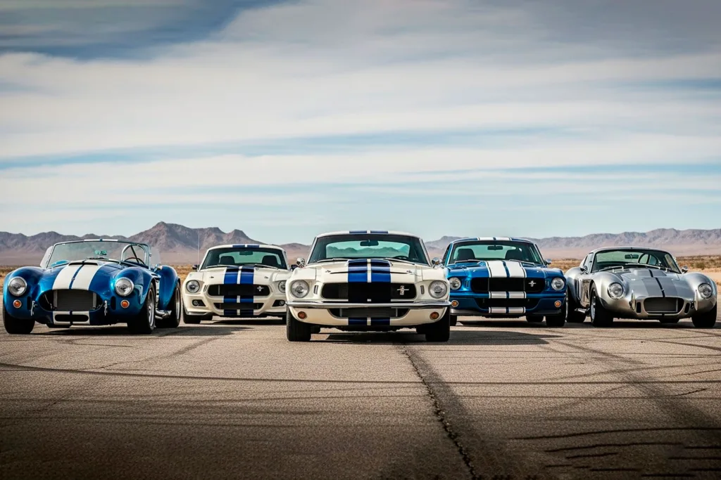 Shelby American cars front view