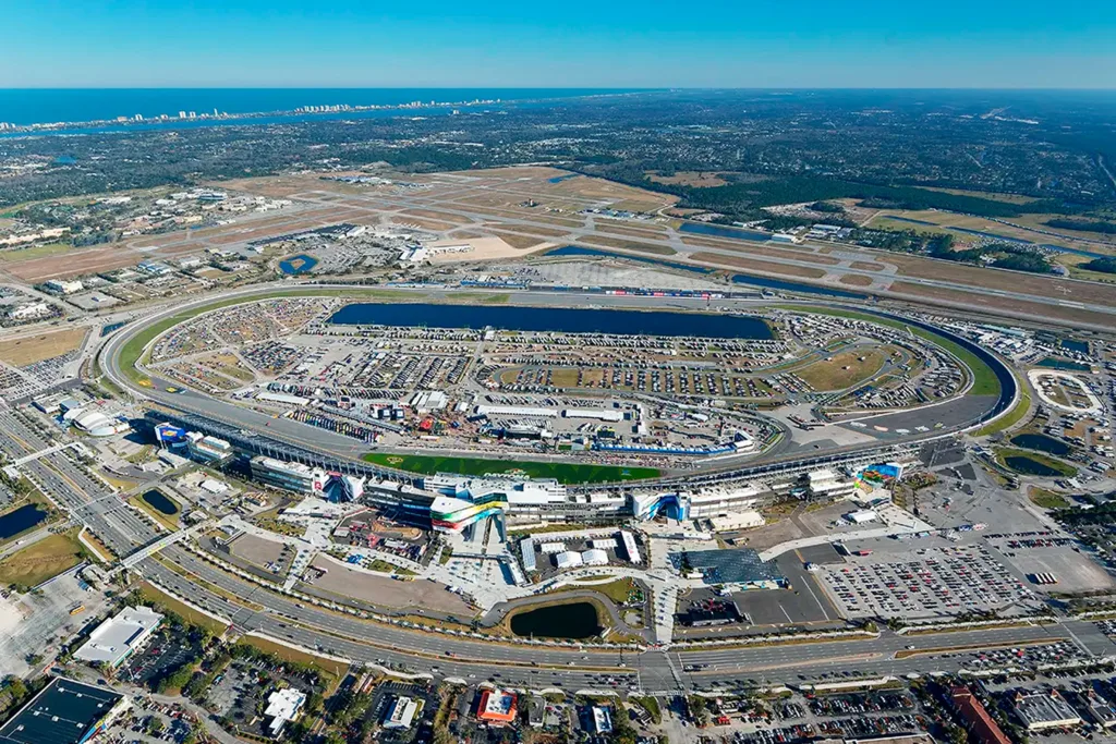 Daytona International Speedway bird view