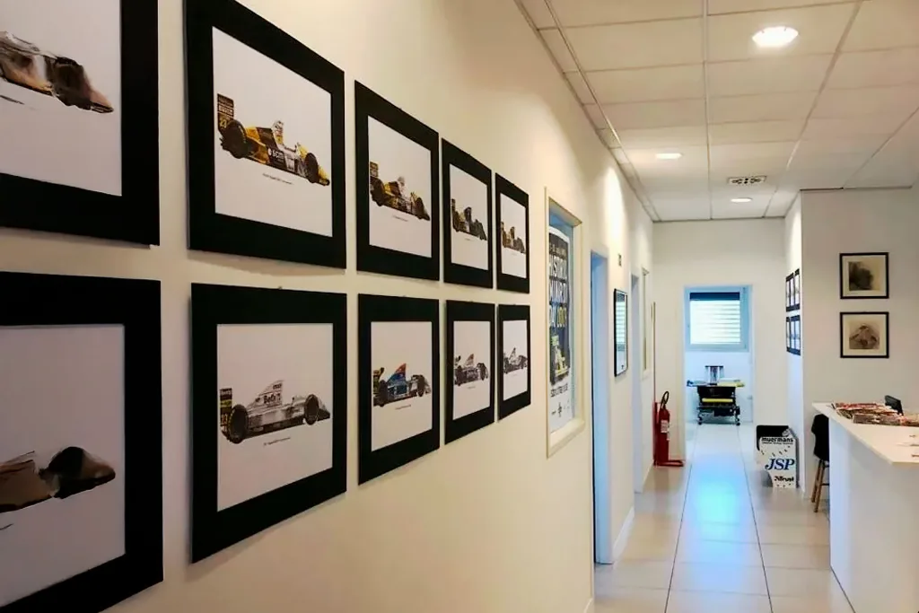 Sauro Torreggiani posters on the wall