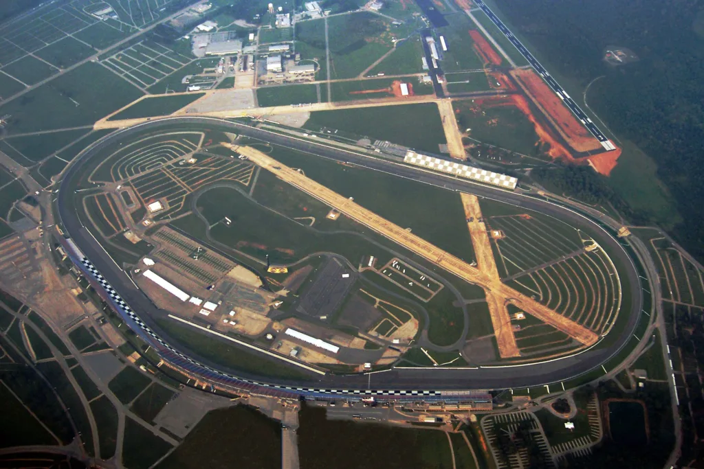 Talladega Superspeedway bird view