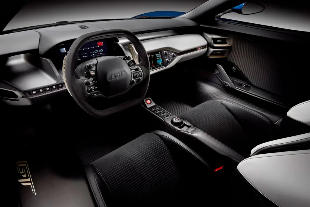 2016 Ford GT interior
