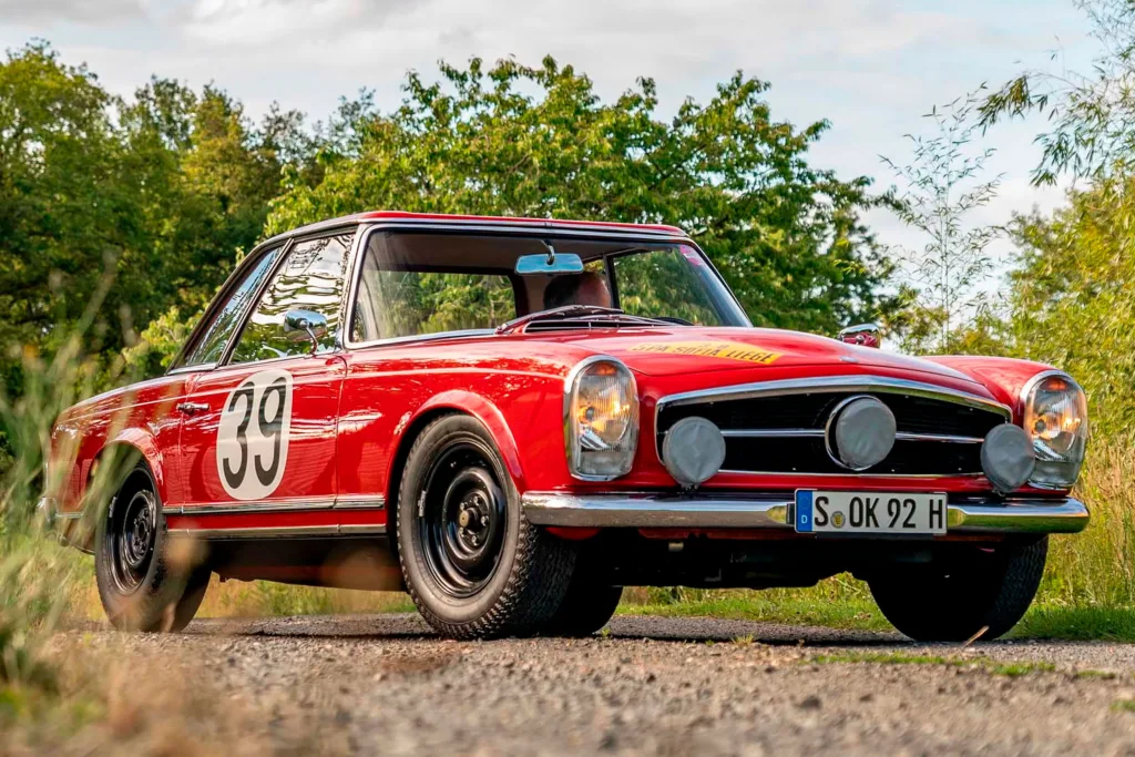 1963 Mercedes-Benz 280 SL European Rally Championship