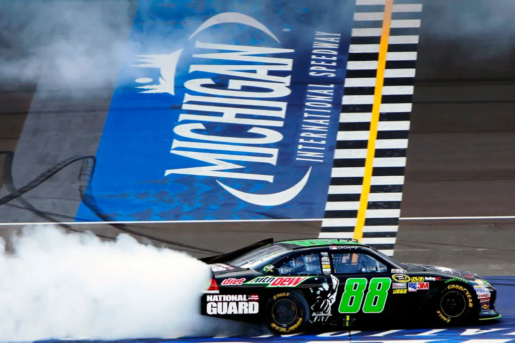 Dale Earnhardt Jr at Michigan International Speedway