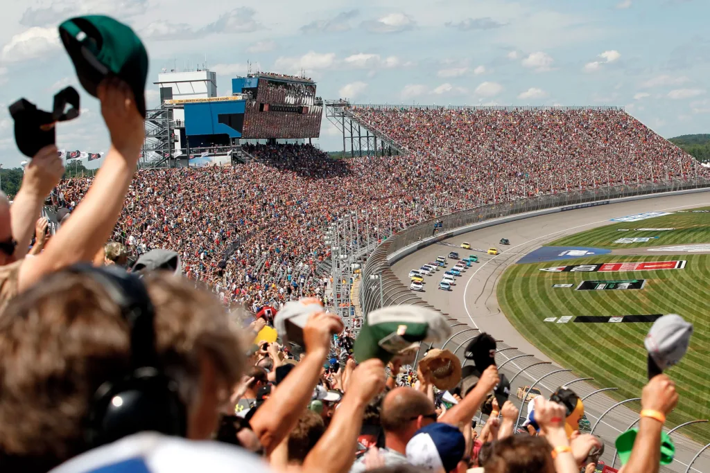 Michigan International Speedway fans