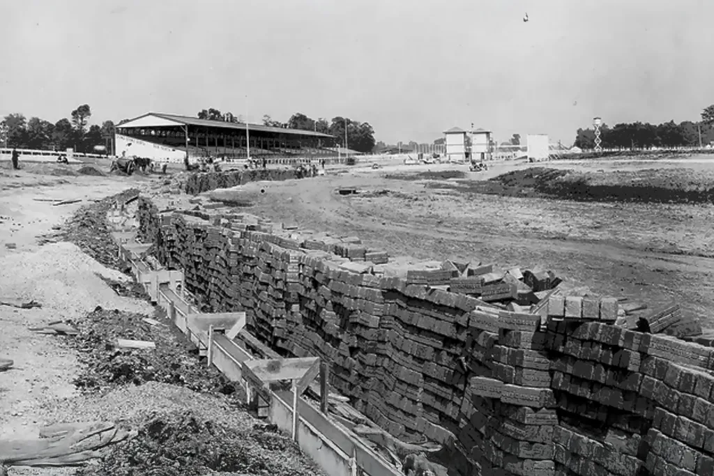 Indianapolis Motor Speedway construction