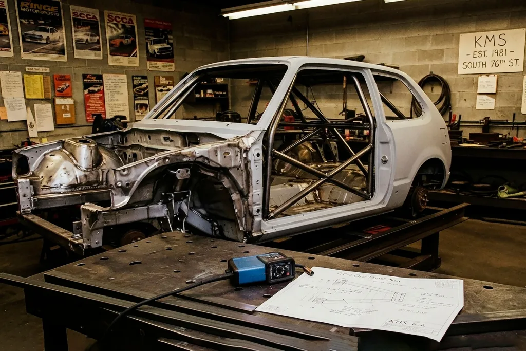 Building the 1200 Civic for SCCA GT-4