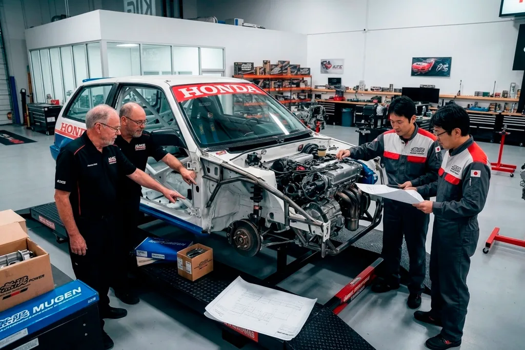 King Motorsports and Honda