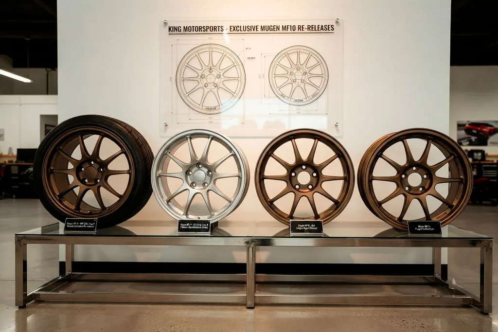 The Iconic King Motorsport Wheels